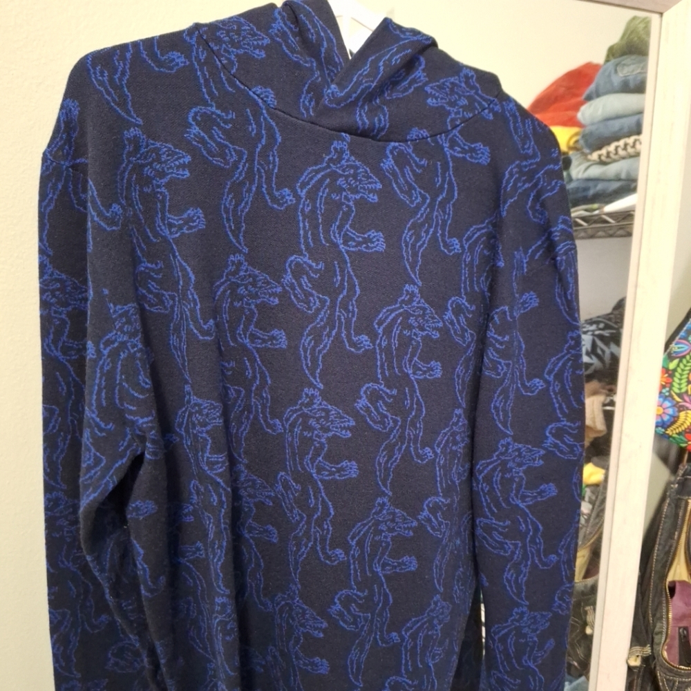 NWT Greyson Saratoga Night Prowl Men's hooded sweater size Large